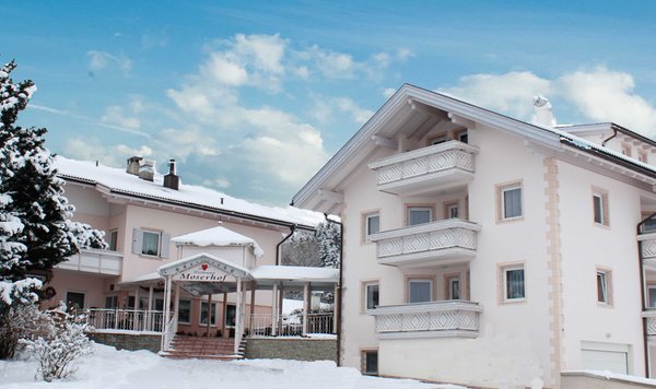 Foto esterno in inverno Moserhof - Terenten Resort