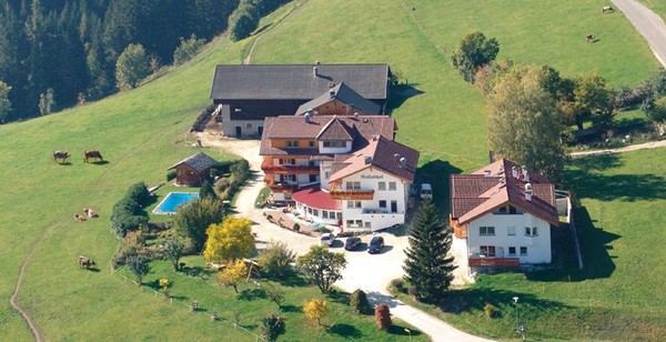 Foto Außenansicht Bauernhofspension Raffalthof