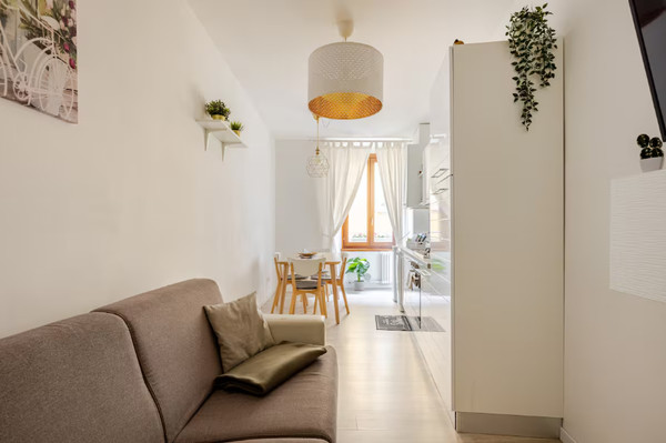 The living area Apartment Deluxe