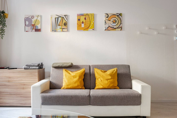 The living room Apartment Urban