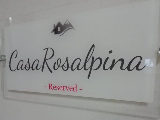 Foto di alcuni dettagli Casa RosAlpina