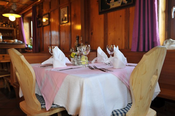 Il ristorante Terento Neuwirt