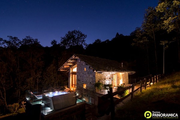 Foto Außenansicht Ferienhütte Chalet la Cesarina