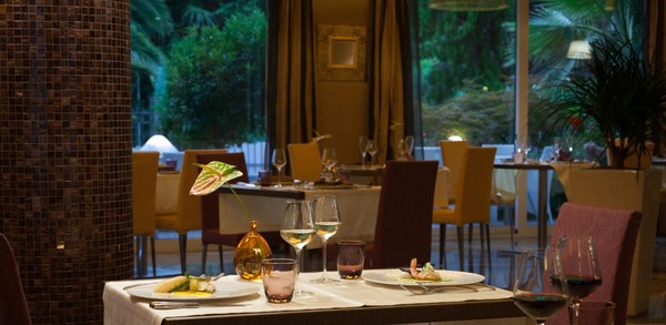 Das Restaurant Riva del Garda Kristal Palace