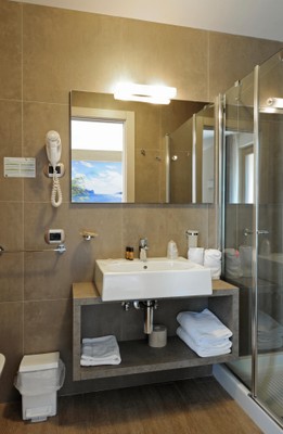Foto del bagno Eco Hotel Bonapace