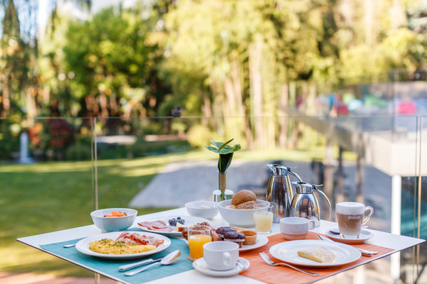 Das Frühstück Du Lac et Du Parc Grand Resort