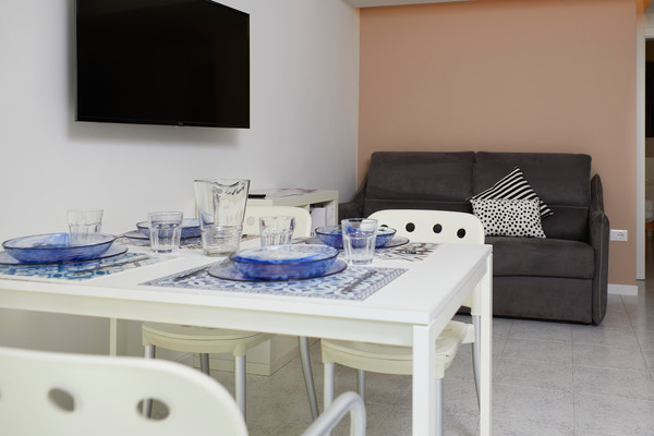 The living area Apartments Villa al Fiume