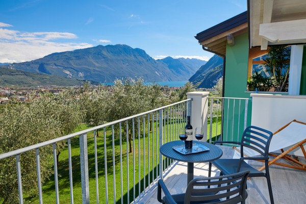 Foto del balcone Agritur Maso Tobel