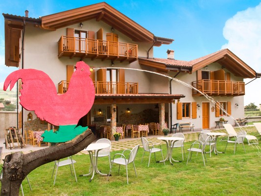 Foto Außenansicht Bauernhofspension Agritur Girardelli