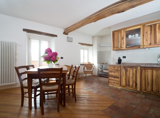La zona giorno Appartamenti in agriturismo Vecchio Borgo