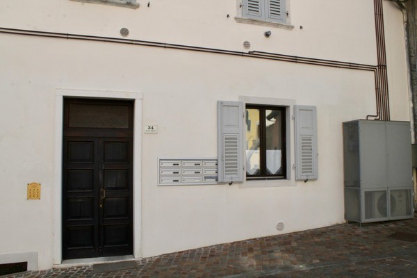 The entrance