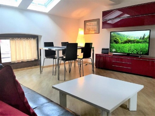 The living area Apartment Casa Nika