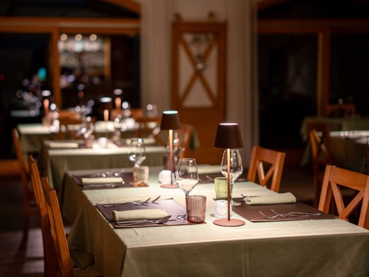 Das Restaurant Arco Maso Le 4 stagioni