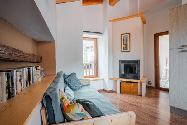 La zona giorno Appartamenti in agriturismo Antica dimora del gallo nero