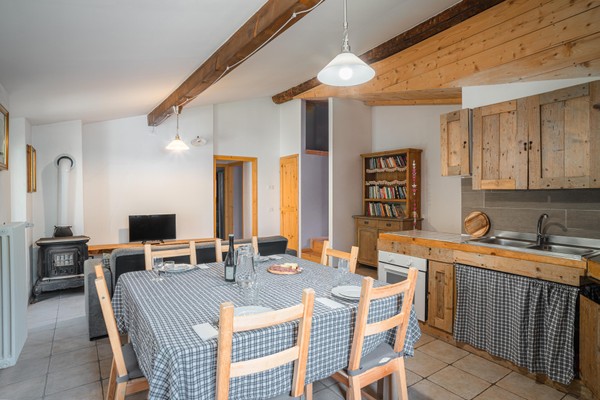 La zona giorno Appartamenti in agriturismo Antica dimora del gallo nero