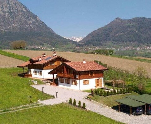 Foto Außenansicht Bed & Breakfast Chalet Trentino