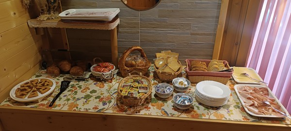 Das Frühstück Bed & Breakfast Chalet Trentino
