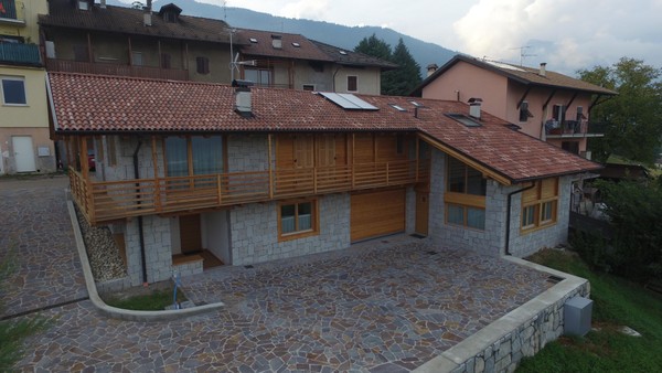 Foto Außenansicht Ferienwohnungen Ortenzi Casa dei Noci