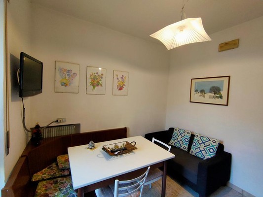 Das Wohnzimmer Ferienwohnungen Casa Pedrini