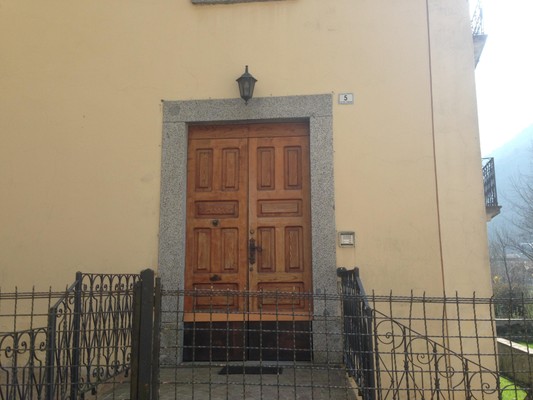 The entrance