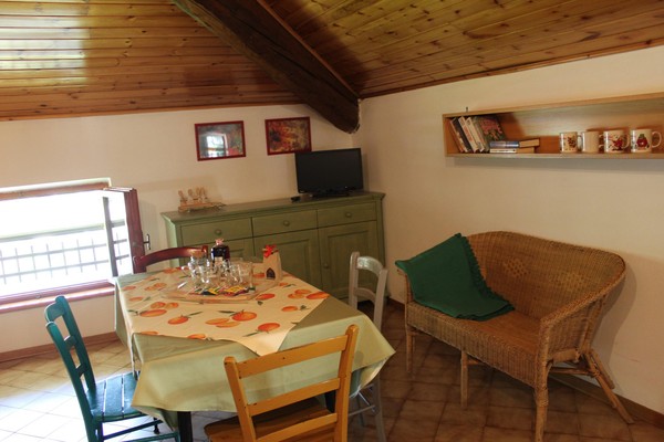 La zona giorno Residence Zecchini