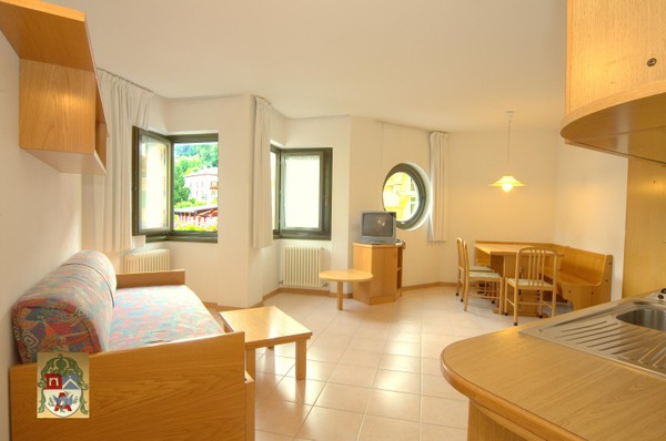 La zona giorno Residence Residenza Artini