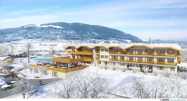 Foto invernale di presentazione Winklerhotel Sonnenhof