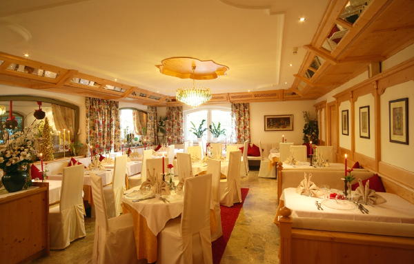 Il ristorante Falzes Kristall