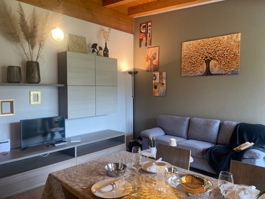 La zona giorno Appartamento Monte Misone 2.0