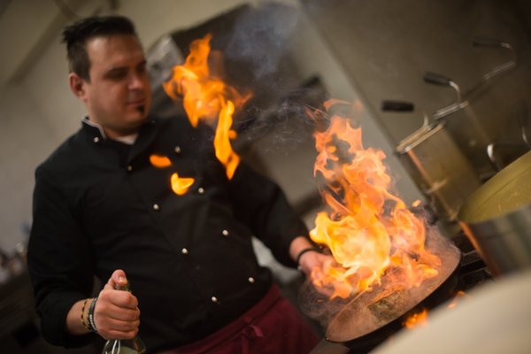 Il ristorante Falzes Hotel Gasthof Jochele