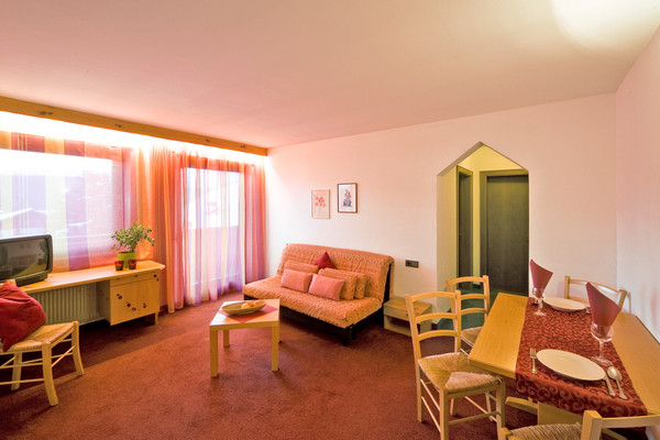 The living area Appartements Erika