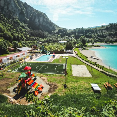 Foto vom Kinderspielplatz