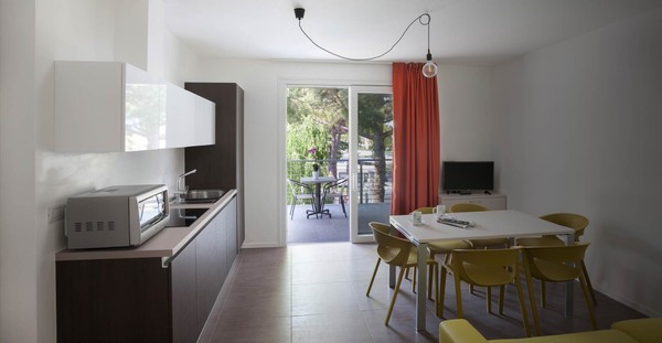 The living area Camping Al Porto
