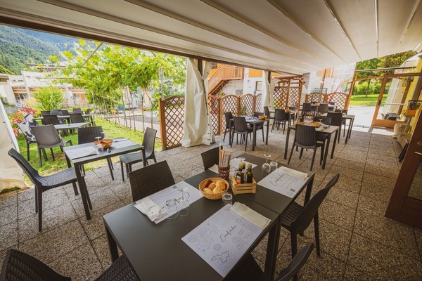 The restaurant Tiarno di Sopra (Ledro) Camping Casa Vecchia