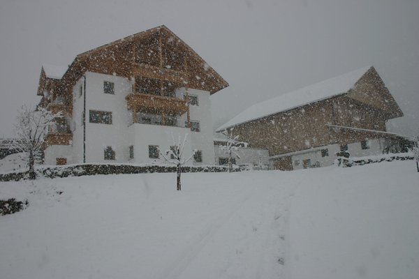 Foto esterno in inverno Gasserhof