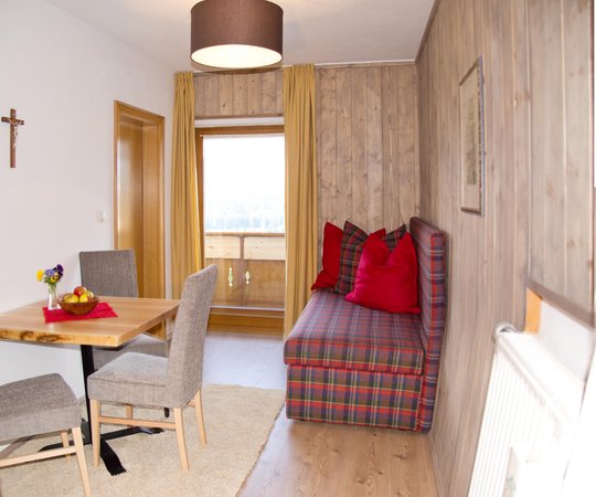 The living area Reiterhof Grasspeinten - Farmhouse apartments 2 flowers