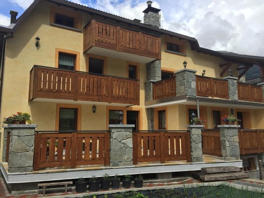 Foto Außenansicht Ferienwohnungen Casa Andreola