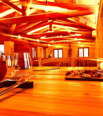 The restaurant Sampeyre (Valle Varaita) Cianabie