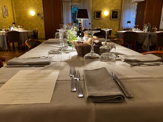 Il ristorante Ormea (Alpi Cuneesi) San Carlo