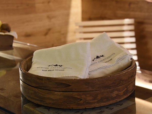 Photo of the wellness area Europa Mountain Apartments
