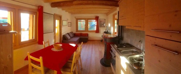 Foto della cucina Tabià Fregona