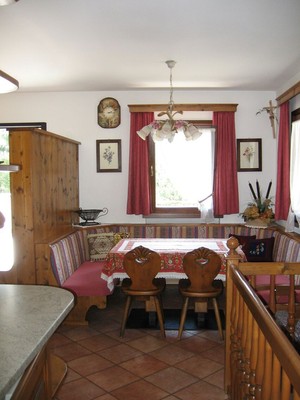 Der Wohnraum Ferienwohnung Bassot