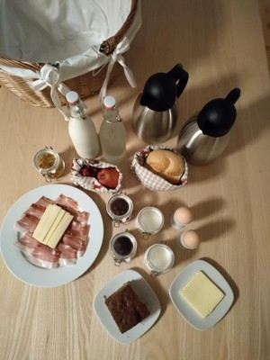 The breakfast Farmhouse apartments Zimmererhof