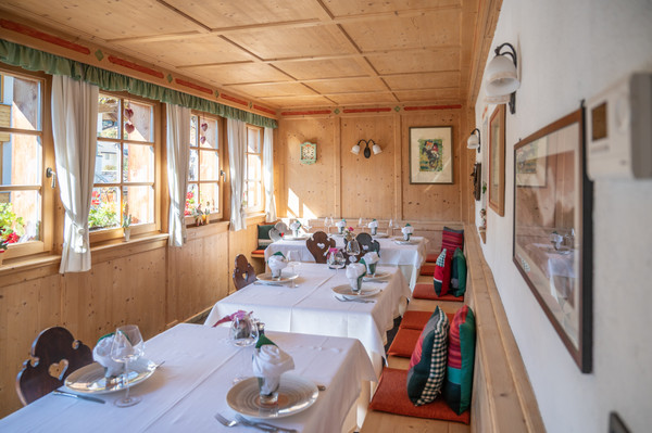 The restaurant San Vigilio / St. Vigil Fana Ladina