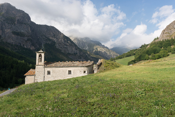 Panoramic view Bellino (Valle Varaita)