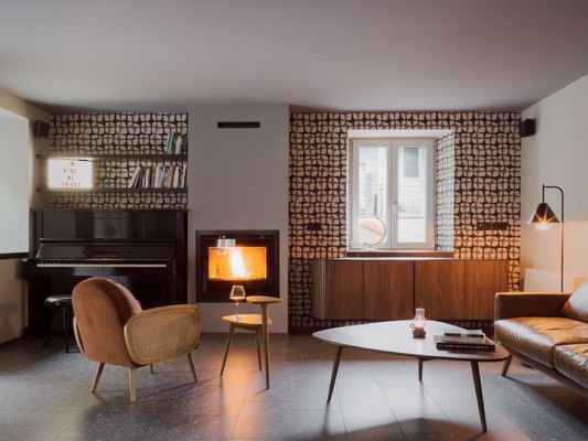 Die Gemeinschaftsräume Bed & Breakfast Locanda Via Priula