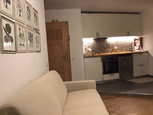 The living area Apartment Un nido in paese