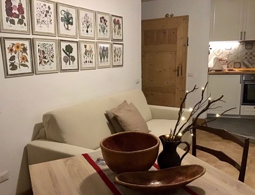 The living area Apartment Un nido in paese