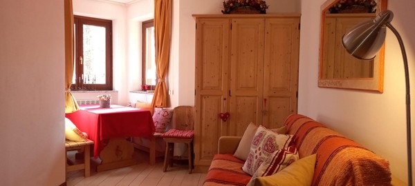 La zona giorno Residence Stelviostay