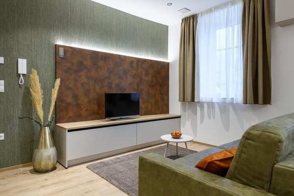 The living area Apartments Villa Fauster